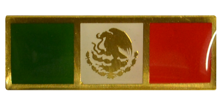 Pin bandera de mexico chico